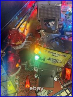 2001 Stern Monopoly Pinball Machine Fully Refurbished Leds Plays Great