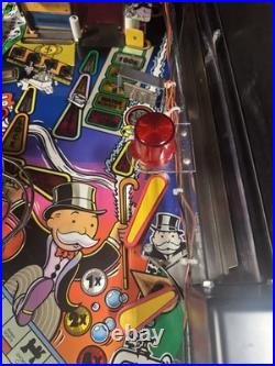 2001 Stern Monopoly Pinball Machine Fully Refurbished Leds Plays Great