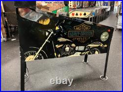 2002 Stern Harley Davidson Pinball Machine 2nd Edition Chrome Only 600 Made Leds 2002 Stern Harley Davidson Pinball Machine 2nd Edition Chrome Only 600 Made Leds