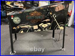 2002 Stern Harley Davidson Pinball Machine 2nd Edition Chrome Only 600 Made Leds 2002 Stern Harley Davidson Pinball Machine 2nd Edition Chrome Only 600 Made Leds