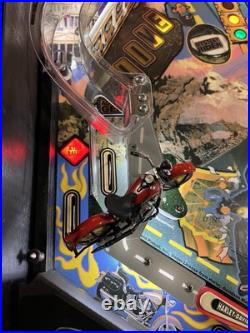 2002 Stern Harley Davidson Pinball Machine 2nd Edition Chrome Only 600 Made Leds 2002 Stern Harley Davidson Pinball Machine 2nd Edition Chrome Only 600 Made Leds