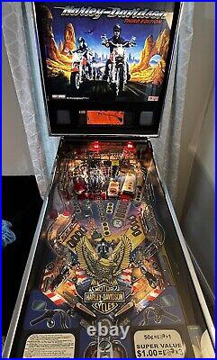 2003 Harley Davidson Pinball Machine 3rd Edition HUO GREAT CONDITION