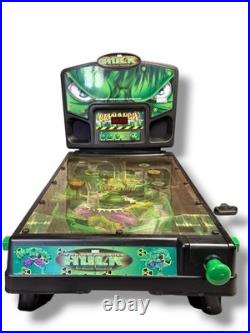 2003 Marvel Incredible Hulk Electronic With Legs /Tabletop Pinball Machine