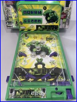 2003 Marvel The Incredible Hulk Electronic Pinball Machine Rare