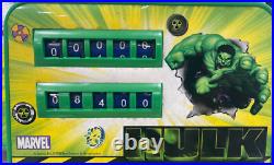 2003 Marvel The Incredible Hulk Electronic Pinball Machine Rare