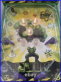 2003 Marvel The Incredible Hulk Electronic Pinball Machine Rare