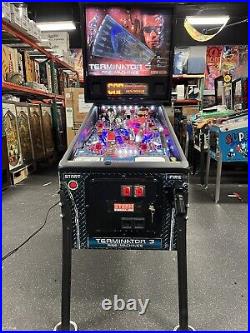 2003 Terminator 3 Pinball Machine Rise Of The Machines Stern Leds Prof Techs