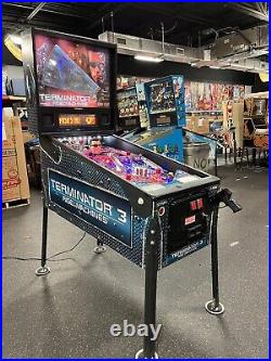 2003 Terminator 3 Pinball Machine Rise Of The Machines Stern Leds Prof Techs