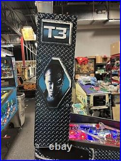 2003 Terminator 3 Pinball Machine Rise Of The Machines Stern Leds Prof Techs