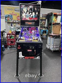 2005 Sopranos Pinball Machine Fully Restored New Decals Stunning Example Leds