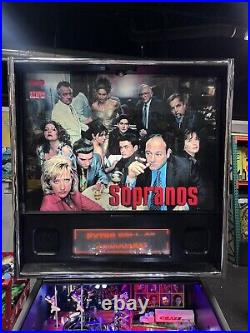 2005 Sopranos Pinball Machine Fully Restored New Decals Stunning Example Leds