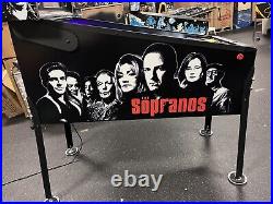 2005 Sopranos Pinball Machine Fully Restored New Decals Stunning Example Leds