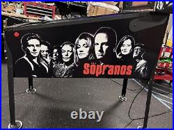 2005 Sopranos Pinball Machine Fully Restored New Decals Stunning Example Leds