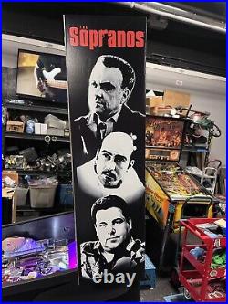 2005 Sopranos Pinball Machine Fully Restored New Decals Stunning Example Leds