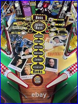 2005 Sopranos Pinball Machine Fully Restored New Decals Stunning Example Leds