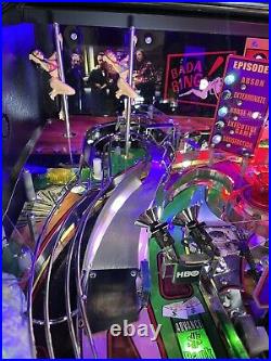 2005 Sopranos Pinball Machine Fully Restored New Decals Stunning Example Leds