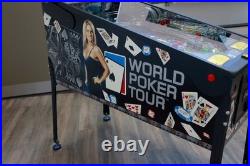 2006 Stern WORLD POKER TOUR PINBALL MACHINE Collectors Dream Come True