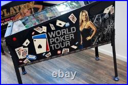 2006 Stern WORLD POKER TOUR PINBALL MACHINE Collectors Dream Come True