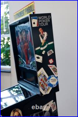 2006 Stern WORLD POKER TOUR PINBALL MACHINE Collectors Dream Come True