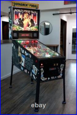 2006 Stern WORLD POKER TOUR PINBALL MACHINE Collectors Dream Come True