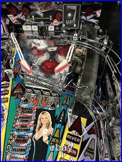 2006 World Poker Tour Pinball Machine Stern Leds Prof Techs Tons Of Drop Target