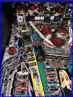 2006 World Poker Tour Pinball Machine Stern Leds Prof Techs Tons Of Drop Target