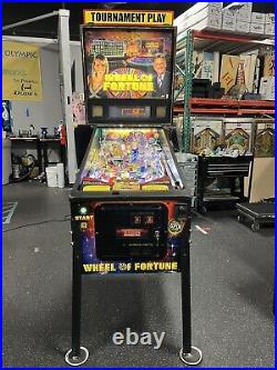 2007 Stern Wheel Of Fortune Pinball Machine Leds Prof Techs Topper Pat Sajak