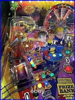 2007 Stern Wheel Of Fortune Pinball Machine Leds Prof Techs Topper Pat Sajak