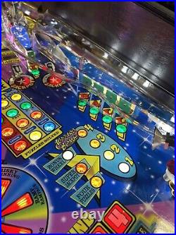 2007 Stern Wheel Of Fortune Pinball Machine Leds Prof Techs Topper Pat Sajak