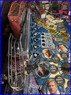 2008 Batman The Dark Knight Pinball Machine Stern Leds Prof Tech Joker Scarecrow 2008 Batman The Dark Knight Pinball Machine Stern Leds Prof Tech Joker Scarecrow