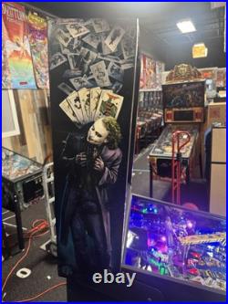 2008 Batman The Dark Knight Pinball Machine Stern Leds Prof Tech Joker Scarecrow 2008 Batman The Dark Knight Pinball Machine Stern Leds Prof Tech Joker Scarecrow