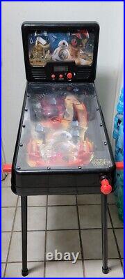 2009 Star Wars Force Awakens Standing Or Tabletop Electronic Pinball Machine WKS