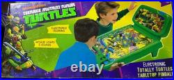 2013 Nickelodeon TMNT Ninja Turtles Tabletop Pinball Game NIB