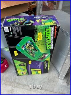 2013 Nickelodeon Tmnt Ninja Turtles Pinball Machine New In Box Rare Game