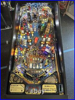 2015 Metallica Pinball Machine Prof Techs Leds Plays Great