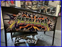 2015 Metallica Pinball Machine Prof Techs Leds Plays Great