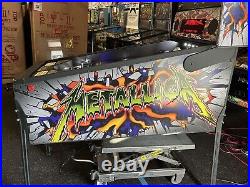 2015 Metallica Pinball Machine Prof Techs Leds Plays Great