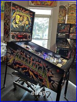 2015 Metallica Pinball Machine Prof Techs Leds Plays Great