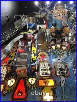 2015 Metallica Pinball Machine Prof Techs Leds Plays Great