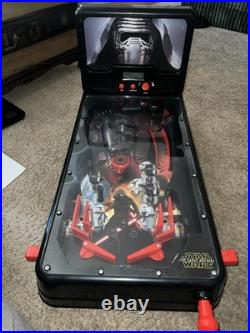 2015 Star Wars The Force Awakens Kylo Ren Standing Pinball Machine VERY RARE