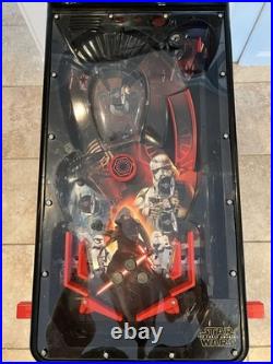 2015 Star Wars The Force Awakens Kylo Ren Standing Pinball Machine VERY RARE