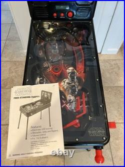 2015 Star Wars The Force Awakens Kylo Ren Standing Pinball Machine VERY RARE