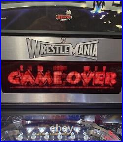 2015 Wrestlemania Pro Pinball Machine Stern Dlr Plays Stern Techs Wwe John Cena