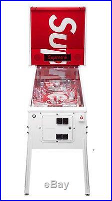 2018 SS18 Supreme Stern Pinball Machine Extremely Limited Red Box Logo Rare