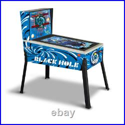 3/4 Scale Electronic Digital Pinball Machine Black Hole
