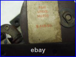 4-Bally bingo pinball ball lifter motors 2-E-119-110 and 2-E-119-90