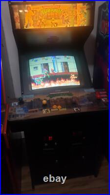 4 Player TEENAGE MUTANT NINJA TURTLES ARCADE MACHINE 1991 CoinOP CRT WORKS