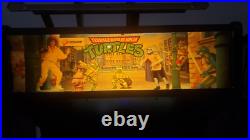 4 Player TEENAGE MUTANT NINJA TURTLES ARCADE MACHINE 1991 CoinOP CRT WORKS