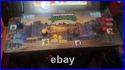 4 Player TEENAGE MUTANT NINJA TURTLES ARCADE MACHINE 1991 CoinOP CRT WORKS