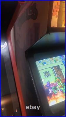 4 Player TEENAGE MUTANT NINJA TURTLES ARCADE MACHINE 1991 CoinOP CRT WORKS